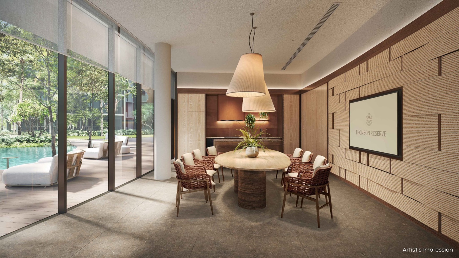 Private dining room
