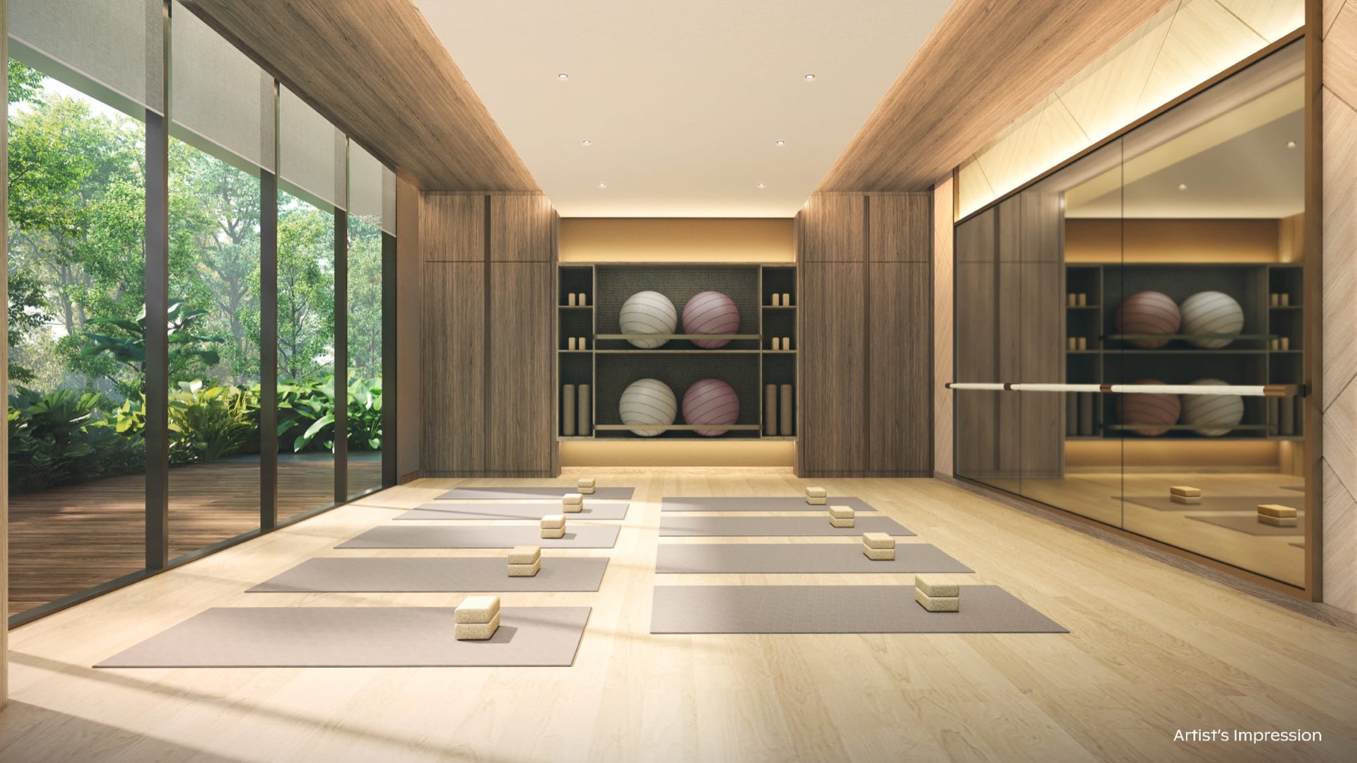 Yoga studio